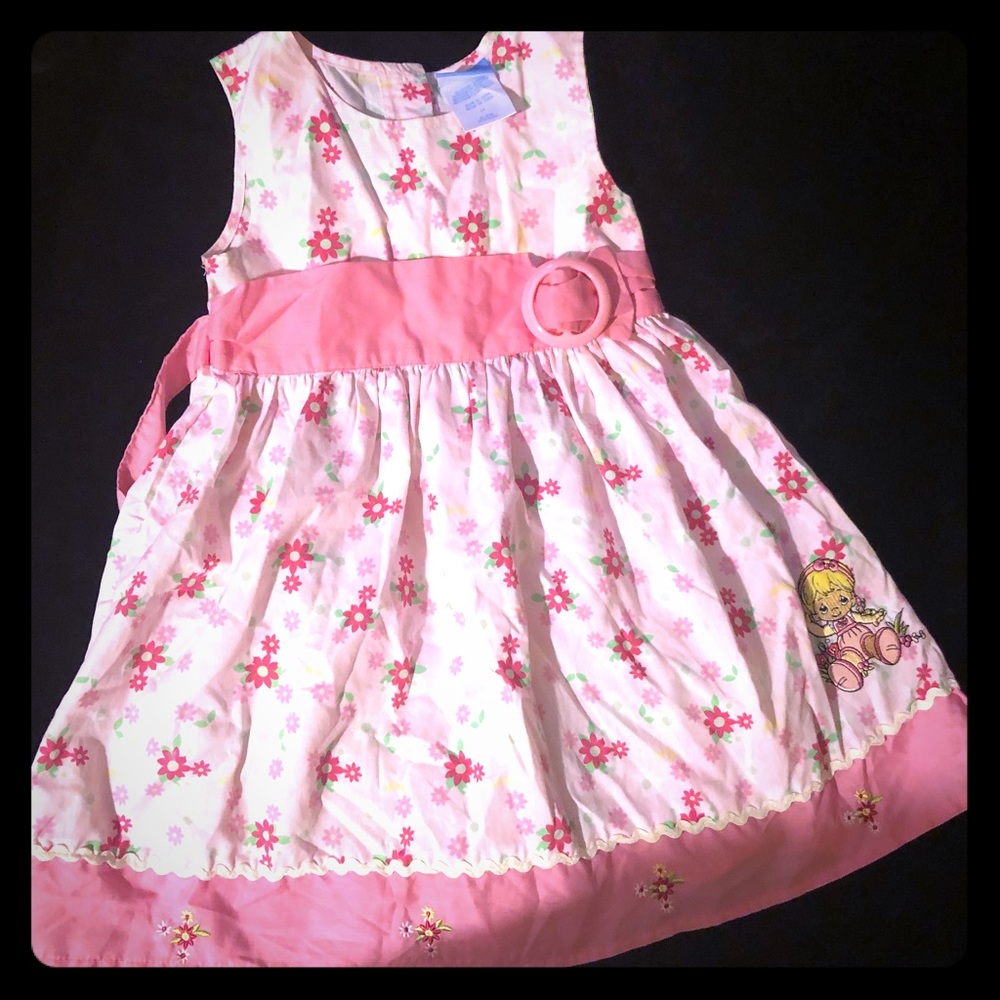Precious Moments Girls Floral Dress